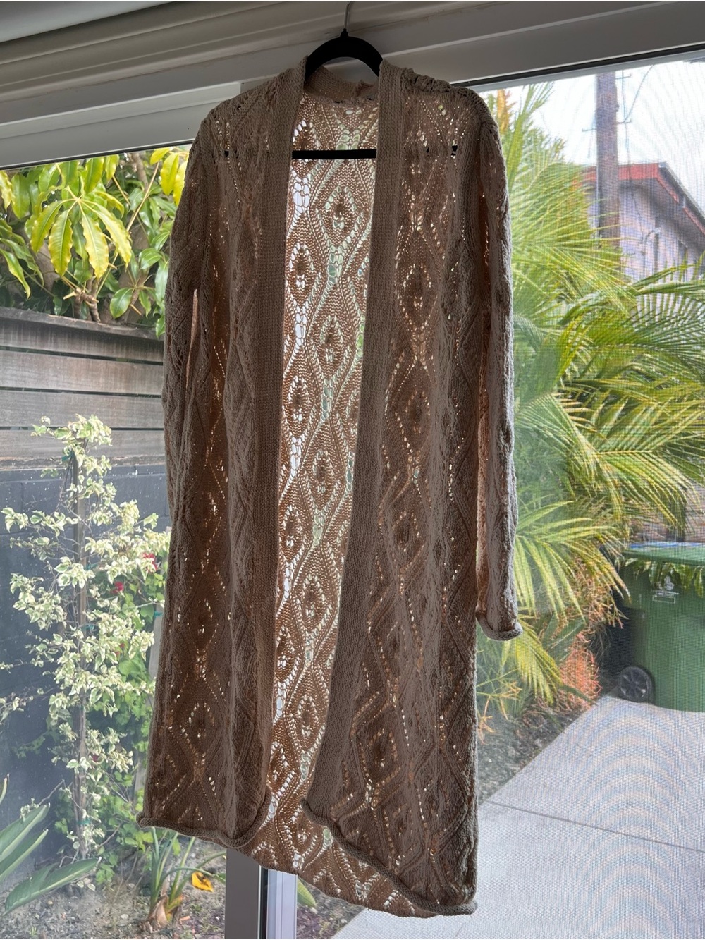 Open Knit Duster